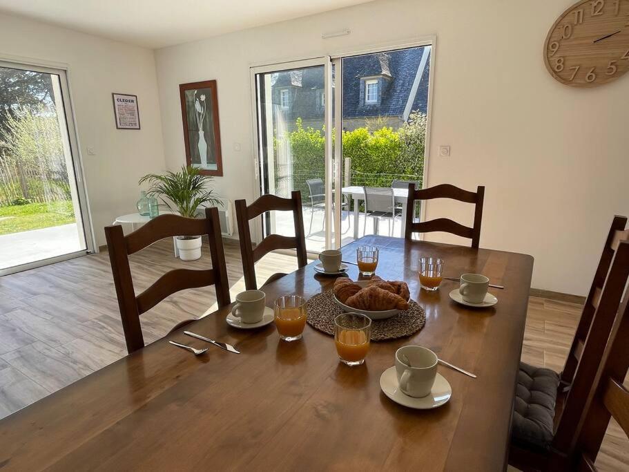 La Grenouillere Villa Cleder ภายนอก รูปภาพ